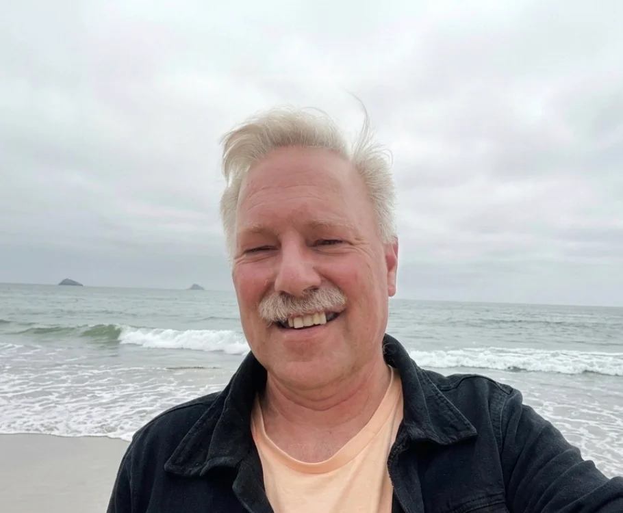 Albie Derbyshire at the beach